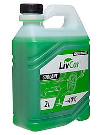 Антифриз LivCar Coolant -40°С 2 л зеленый