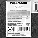 Морозильный ларь WILLMARK CF-170BS покрытие BlackStone черный
