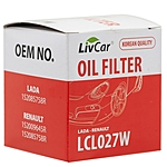 Фильтр масляный LivCar LCL027W / 152085758R
