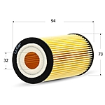 Фильтр масляный LivCar LCJ821HU / A6421800009