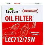 Фильтр масляный LivCar LCC712/75W / 25010246