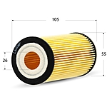 Фильтр масляный LivCar LCC612/2HU / 55353324