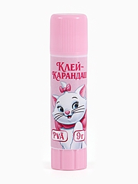 Клей карандаш, 9 гр "Кошечка"