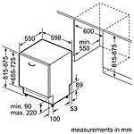 Посудомоечная машина Bosch SMV26DX00T