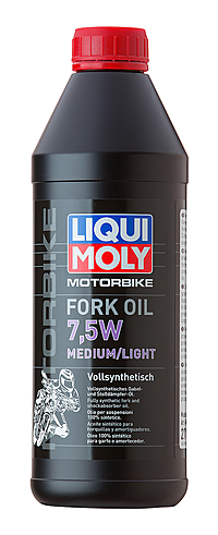 Масло Liqui Moly Motorbike Fork Oil Medium/Light 7,5W 1 л