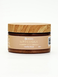 POETIQUE Солевой скраб для тела по мотивам аромата "Vanilla blend", 300 г