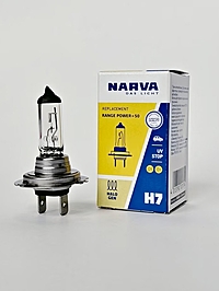 Лампа Narva Range Power 50+ H7 12V 55W PX26d 483393000