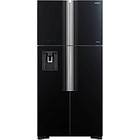 Холодильник Hitachi R-W 660 PUC7 GBK инвертор черное стекло
