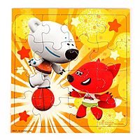 Пазл 4 в 1 Ми-ми-мишки Веселые старты 9-16-25-36 элементов