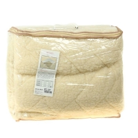 Одеяло Миродель Меринос теплое, шерсть мериносовой овцы, 200*220 ± 5 см, поликотон, 250 г/м2