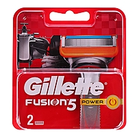 Сменные кассеты Gillette Fusion Power 2 картриджа