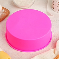 Форма для выпечки "Круг" 17,5х5,8 см, цвета МИКС