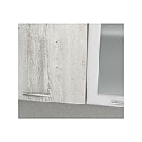 Кухонный гарнитур «Инна медиум», 1400×1570 мм, цвет пайн белый/пайн экзотик