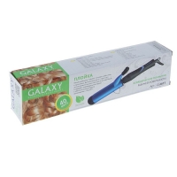 Плойка Galaxy GL 4611, 40 Вт, d=38 мм, до 200°C, керамическое покрытие