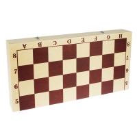 Шахматы турнирные утяжеленные в комплекте с доской, 40х20х5 см