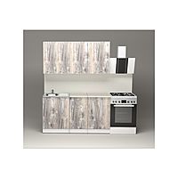 Кухонный гарнитур «Арина нормал», 1500×1570 мм, цвет белый/пайн экзотик