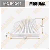 Фильтр салонный Masuma MC-E4041