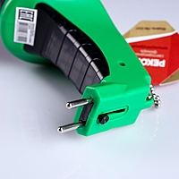 Фонарь аккумуляторный светодиодный «Рекорд» PM-0107, зелёный