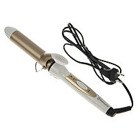 Плойка Sakura SA-4400W-32, 50 Вт, керамическое покрытие, d=32 мм, белая