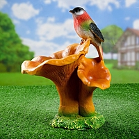 Садовая фигура "Гриб с птичками"