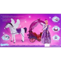 Карета для кукол "Для принцессы" лошадка ходит, звуковые эффекты