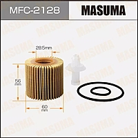 Фильтр масляный Masuma MFC-2128 вставка