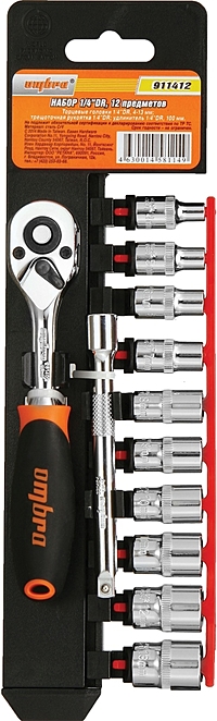 Набор головок торцевых Ombra 911412 12 предметов