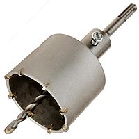 Коронка по бетону "СИБРТЕХ", SDS-Plus, 22 х 73, в сборе