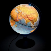 Глобус ландшафтный диаметр 250мм "Классик Евро", с подсветкой
