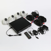 Комплект видеонаблюдения Falcon Eye FE-104MHD KIT Дом, 1 Мп, 720Р (HD), 4 внутренние камеры