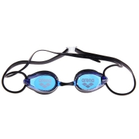Очки для плавания ARENA Tracks, синие линзы, черная оправа
