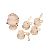 Чайный сервиз, с самоваром