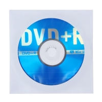Диск DVD+R Data Standard, 16x, 4,7 Гб, Конверт, 1 шт
