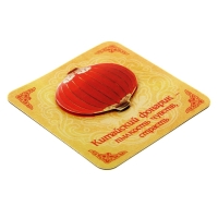 Объемный магнит с открыткой "Китайский фонарик", любовь