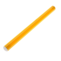 Палка гимнастическая 30 см, цвет: желтый