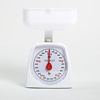 Весы кухонные ENERGY EN-406МК механические до 5 кг белые