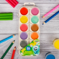 Акварель 24 цвета «Смешарики (Крош)»