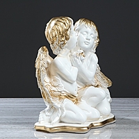 Статуэтка "Ангелы пара" большая, золото