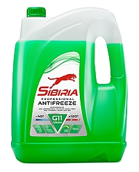 Антифриз Sibiria -40 Green G11 10 кг зеленый