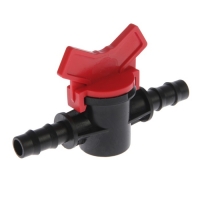 Муфта-коннектор, с краном шаровым, d=10 мм