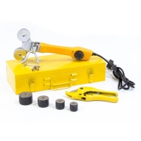 Аппарат для сварки пластиковых труб Denzel DWP-750, 750 Вт, 260-300 °С, комплект насадок, 20-40 мм