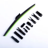 Щетка стеклоочистителя CarFashion TURBO 15"/375 мм, бескаркасная, мультикрепление