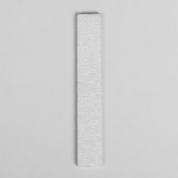 Пилка наждачная для ногтей, абразивность 180/200, 18см, цвет серый