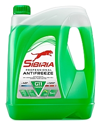 Антифриз Sibiria -40 Green G11 5 кг зеленый