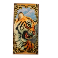 Нарды-шашки малые "Тигр " 40х20х3,3 см