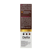 Крем-краска  для бровей и ресниц Delia для профессионального использования(темно-коричневый)