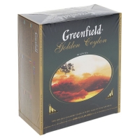 Чай черный Greenfield Golden Ceylon, 100 пакетиков*2 г