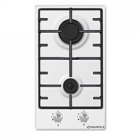 Варочная поверхность Maunfeld EGHE.32.3EW/G, газовая, 2 конфорки, белая