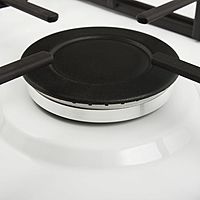 Варочная поверхность Maunfeld EGHE.32.3EW/G, газовая, 2 конфорки, белая