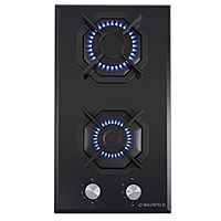 Варочная поверхность Maunfeld EGHG.32.2CB/G, газовая, 2 конфорки, цвет чёрное стекло